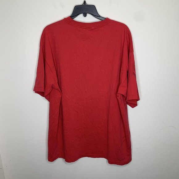 Vintage Coca Cola Mens XL Red Short Sleeve Shirt Made in USA - Picture 6 of 8